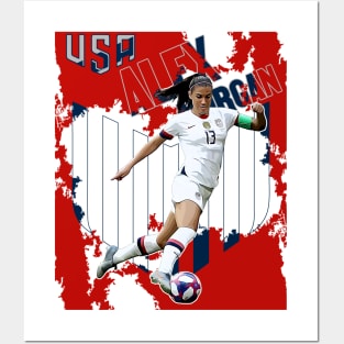 Alex Morgan || 13 || USA Posters and Art